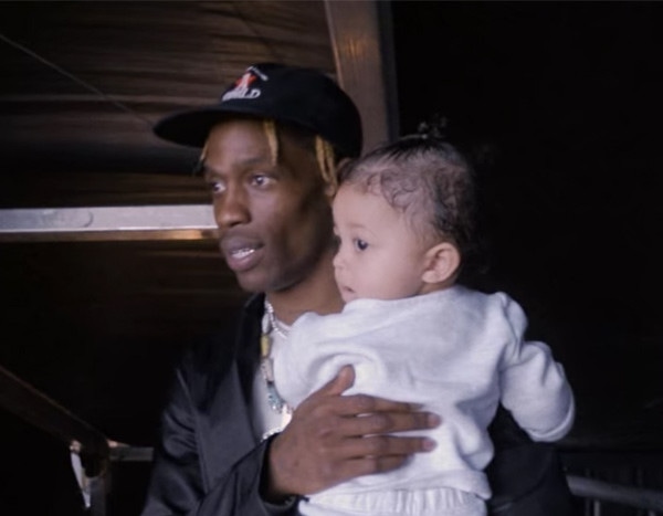Travis Scott Shares Adorable Photos of Daughter Stormi Webster Channeling His Style